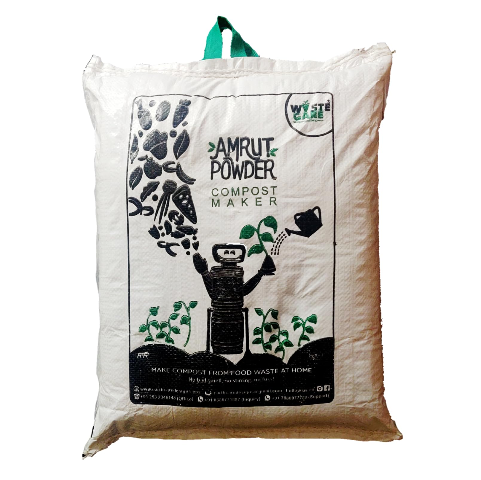 WasteCares Compost Maker Amrut Powder with Added Microbes for Easy & Smell Free Aerobic Composting (3Kg) (B0D42GTJNN) Amazon Price History, Amazon Price Tracker