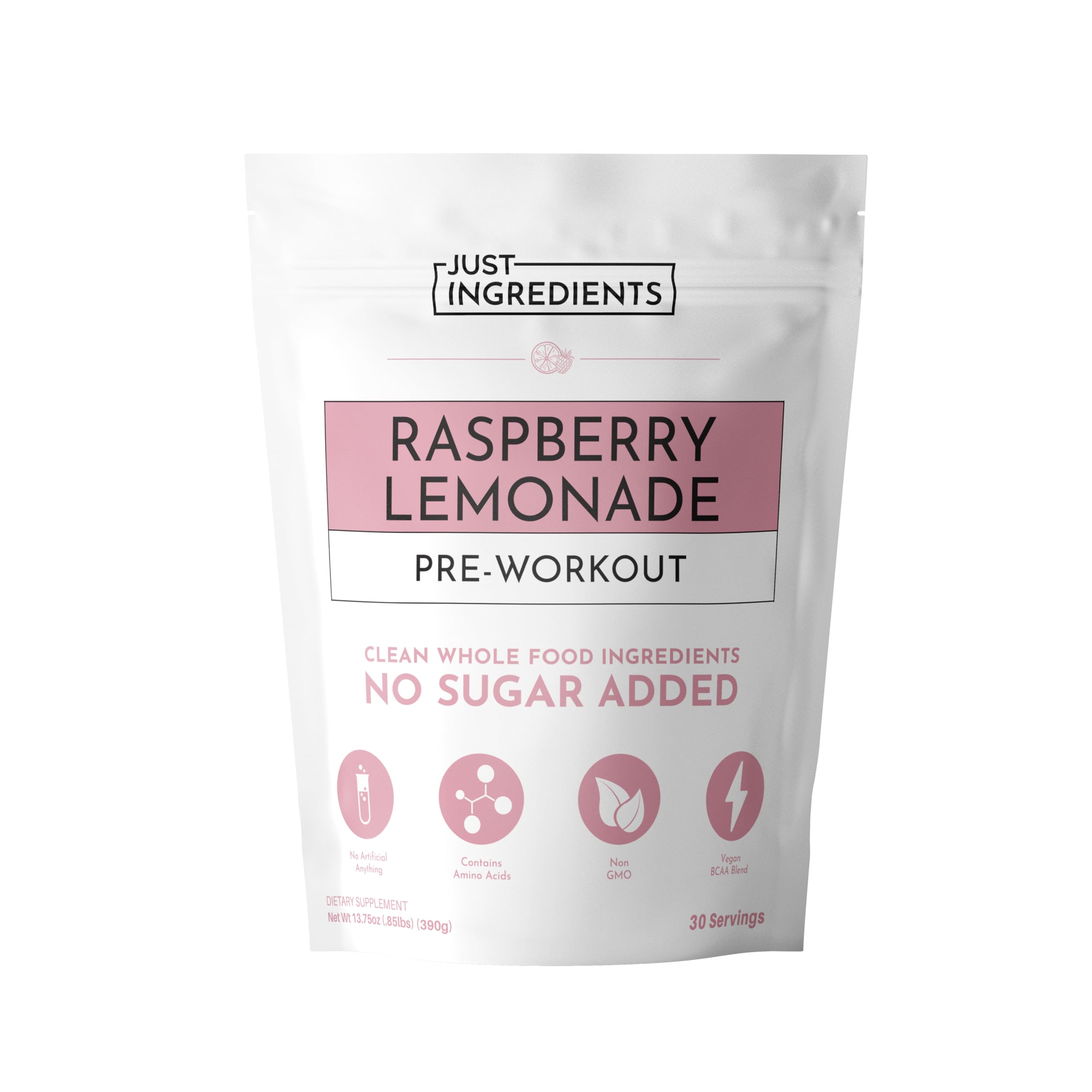 Amazon.com: Pre-Workout Raspberry Lemonade | 30 Servings | 150 mg