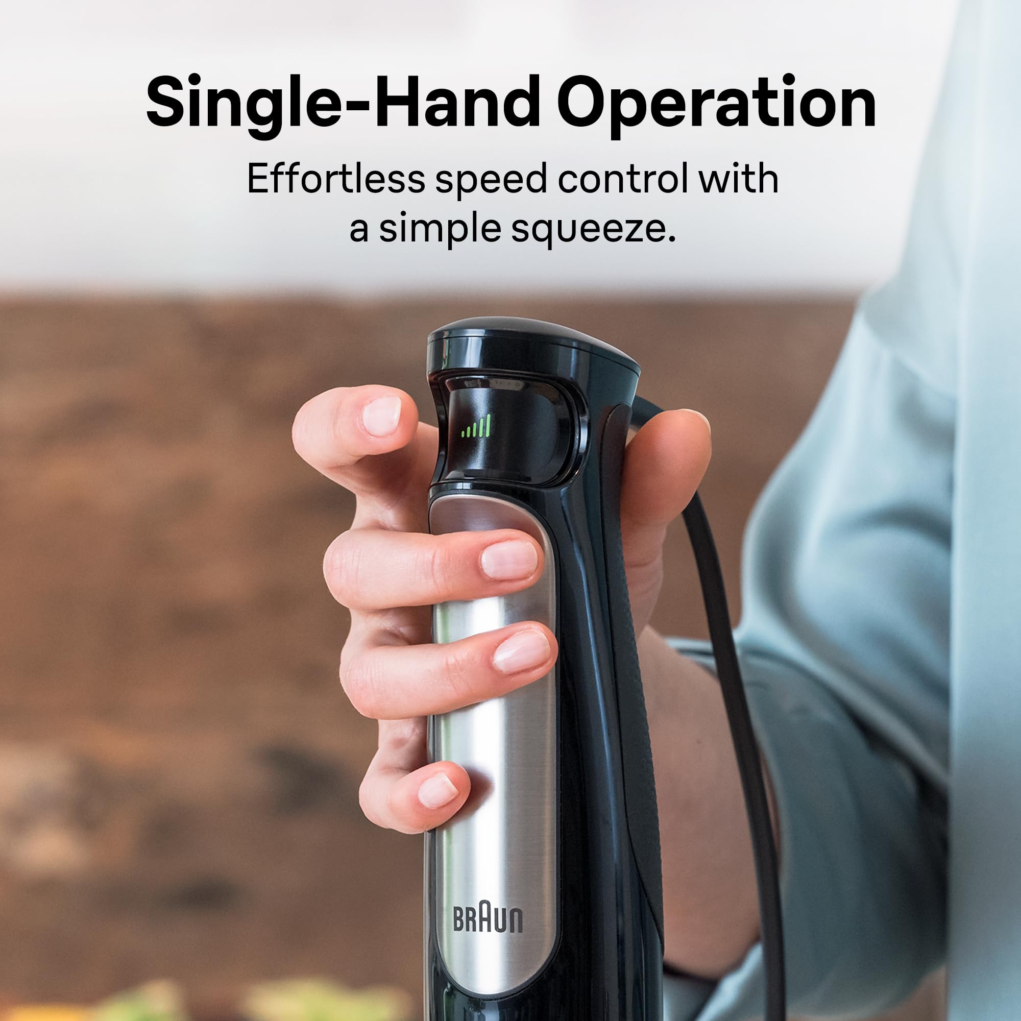 Braun MultiQuick 7 Immersion Blender - Powerful & Easy -5