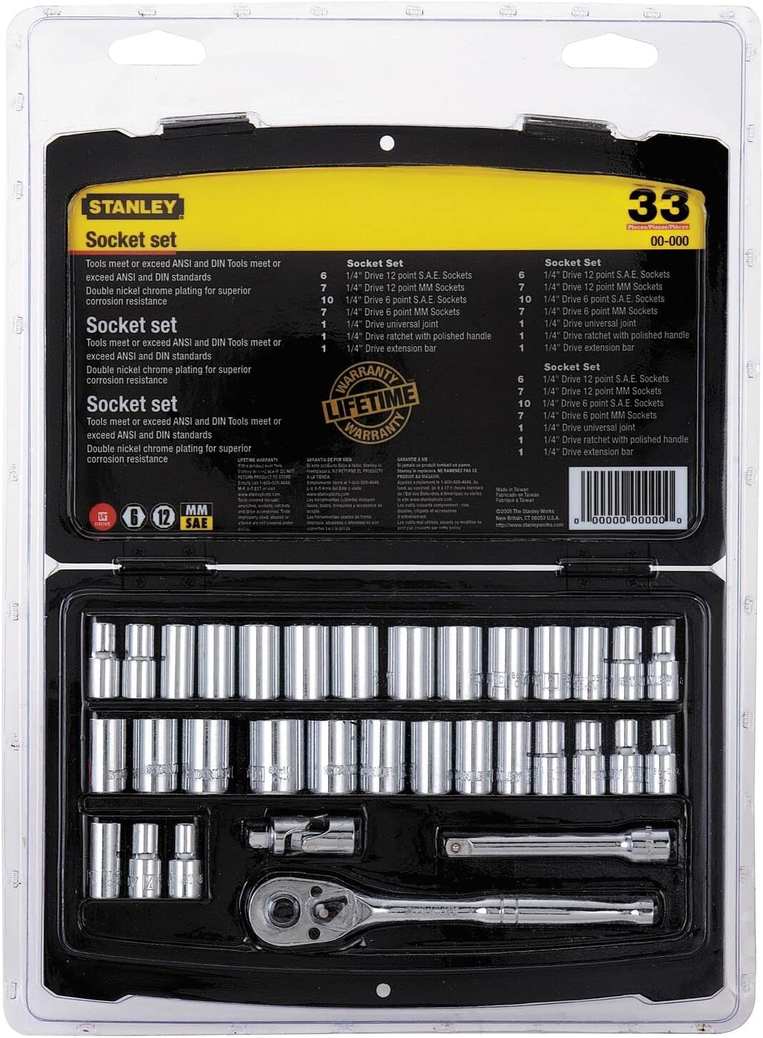 Stanley 92-804 30 Piece Socket Set