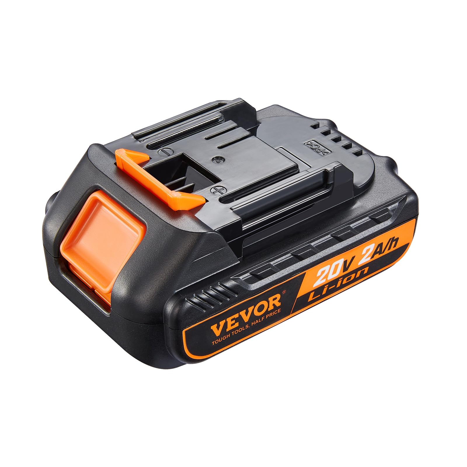 VEVOR Batteria di Ricambio per Batteria Ricaricabile al Litio da 20 V 2,0 Ah, Batteria Sostitutiva ad Alta Capacità per Batterie di Utensili Elettrici Compatibile con Elettroutensili di Batteria 20 V
