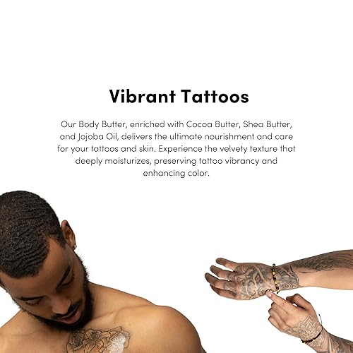 Miniatura 3 de The Body Butter - Manteca de cacao orgánica mezclada a mano y vertida a mano manteca de karité aceite de jojoba orgánico aceite de coco orgánico