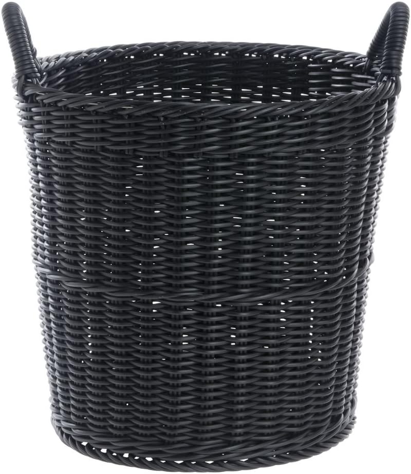 HUBERT Black Display Basket - 16"Dia x 15"H