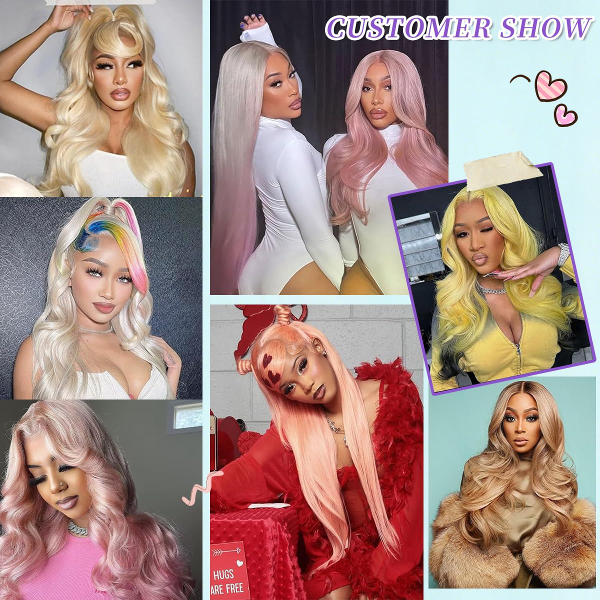 613 Lace Front Wig Human Hair 28 Inch Blonde Wig Human Hair Body Wave Pre Plucked Hairline 13x4 HD Transparent Lace Front Wigs for Women 180 Density