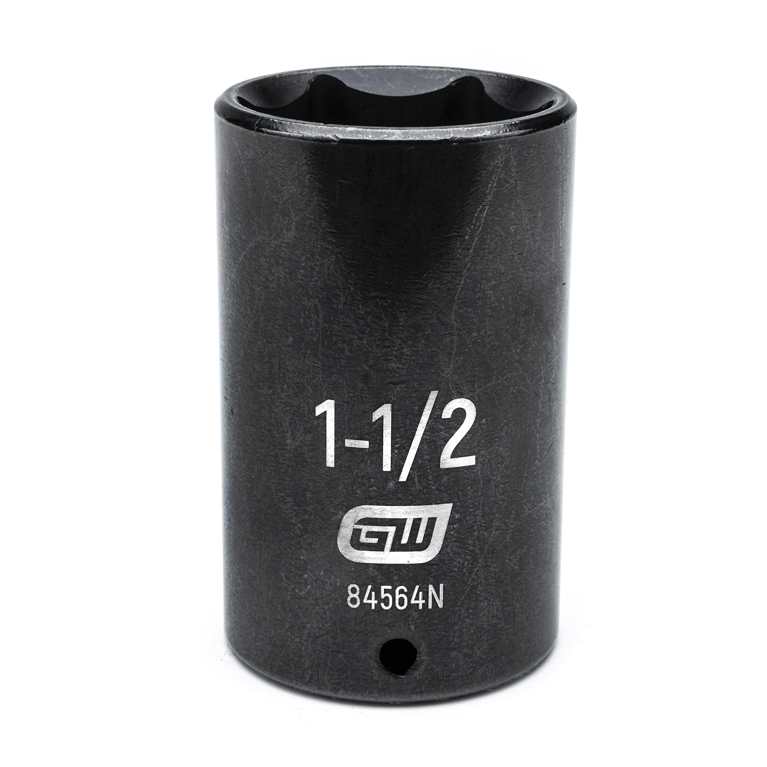 GEARWRENCH 1/2" Drive Deep Impact SAE Socket 1-1/2", 6 Point - 84564N