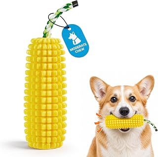 Potaroma Kauspielzeug für Hunde, langlebig, quietschend, interaktives Hundespielzeug, Welpenzähne, Kauspielzeug für kleine, mittelgroße und große Rassen