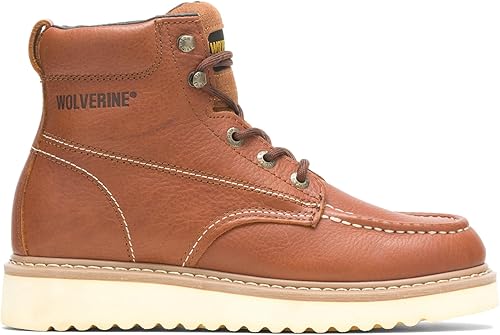 WOLVERINE Botas de construcción Moc Toe de 6 pulgadas para hombre