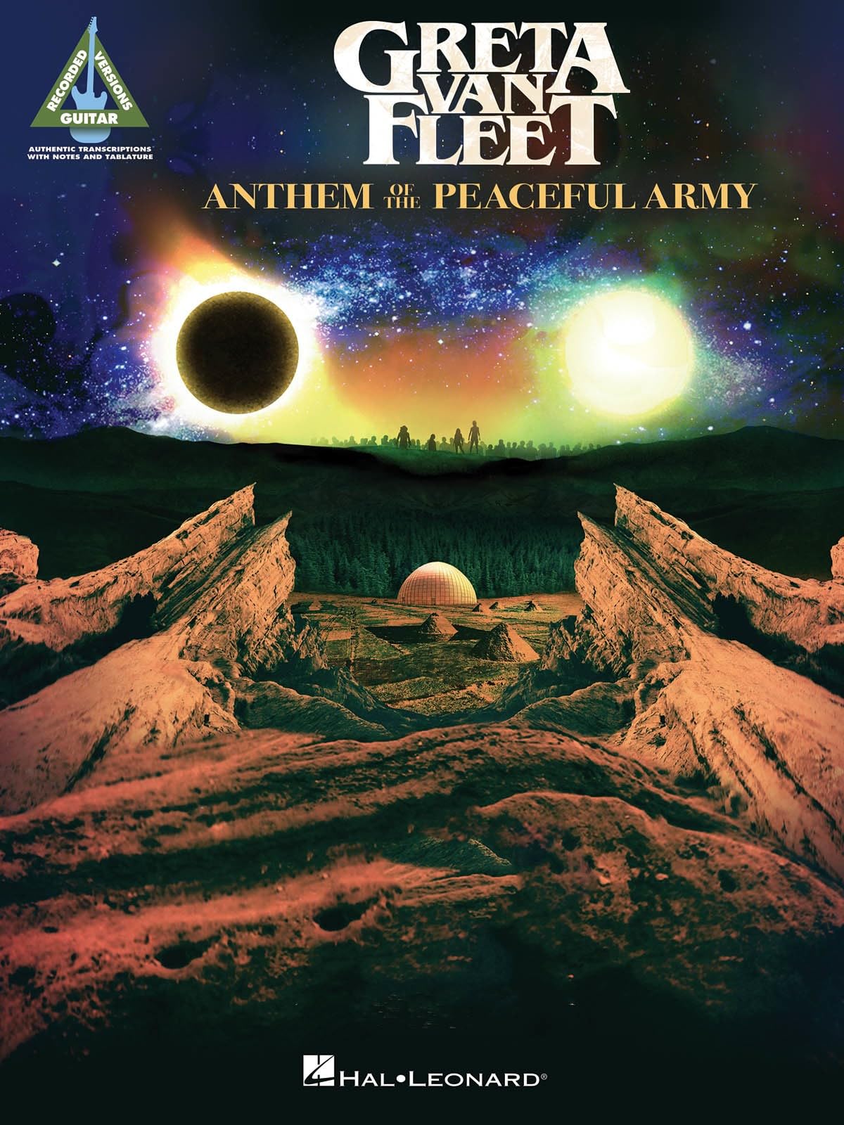 Greta Van Fleet - Anthem of the Peaceful Army Book [Softcover] Guitar Hal Leonar