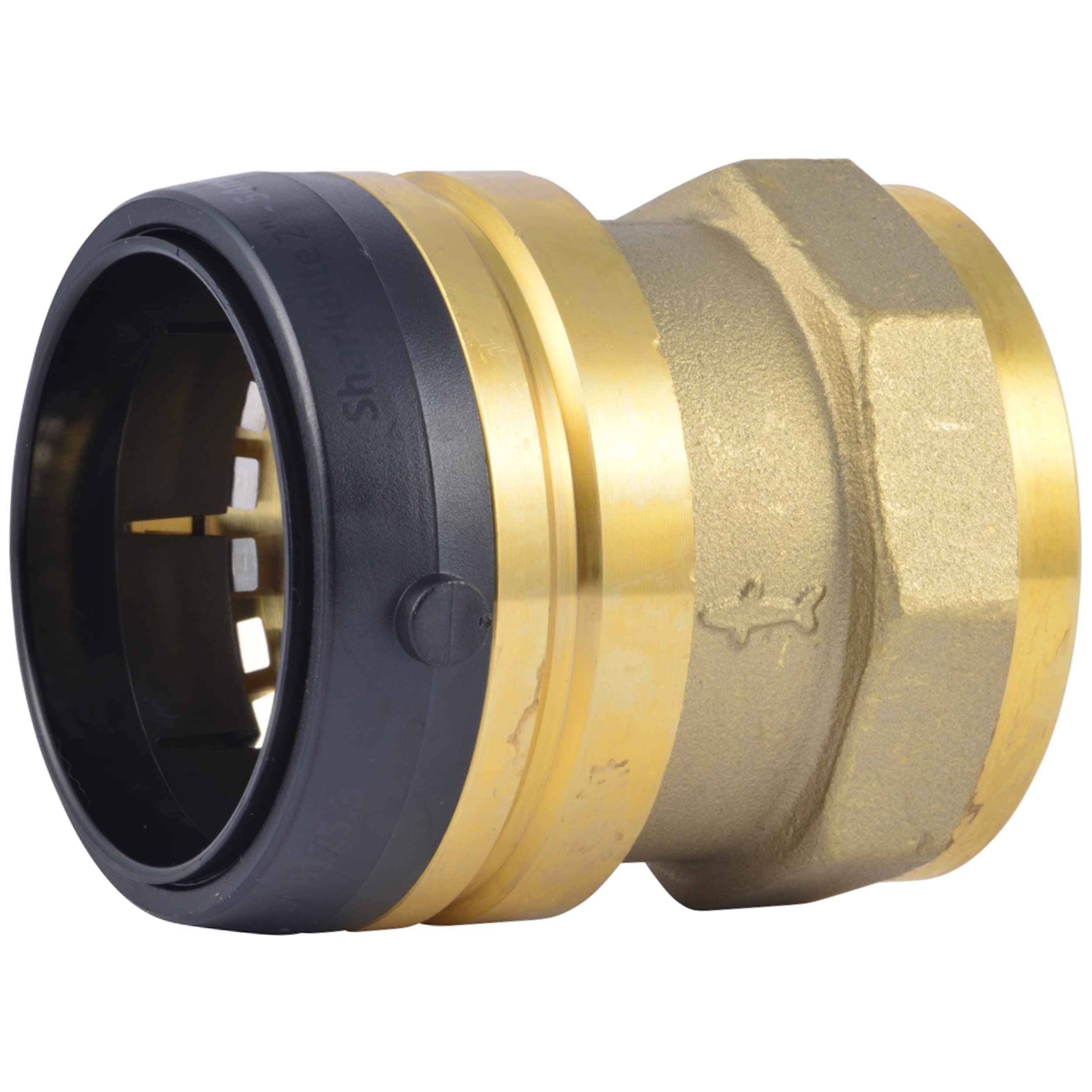 SharkBite UXL113532F Brass Push-to-Connect Female Adapter 1-1/4 inch