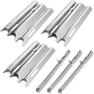 Grill Parts for Vermont Castings CF9030 CF9030LP VC500 VM400 VM400XBP VM450 VM600 VM450SSP, Jenn Air JA460 JA461 JA461P JA580 VTB1 VCHP1, Burner & Heat Plate for Vermont Castings Grill Parts