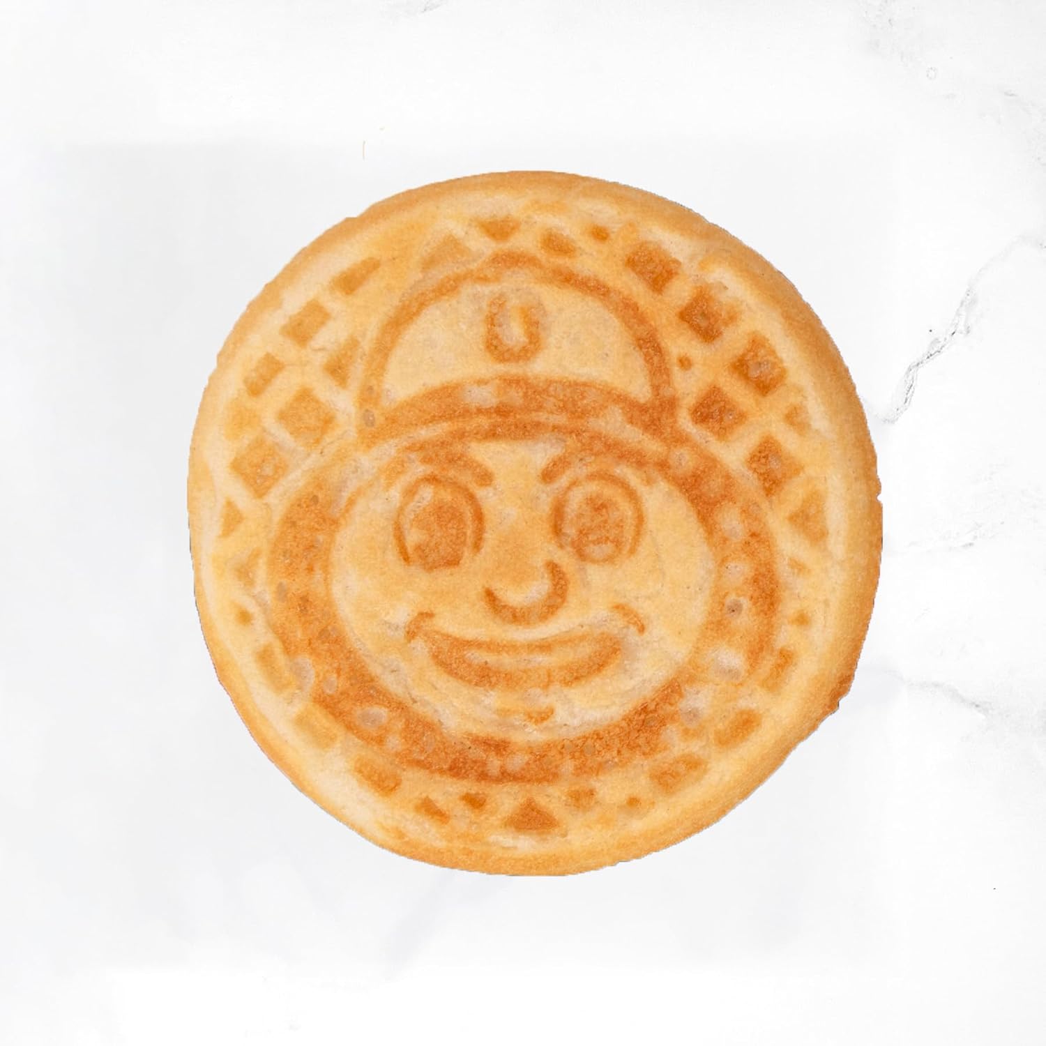 Uncanny Brands Ohio State Buckeyes Brutus Buckeye Mini Waffle Maker - Cook With Your Favorite Mascot