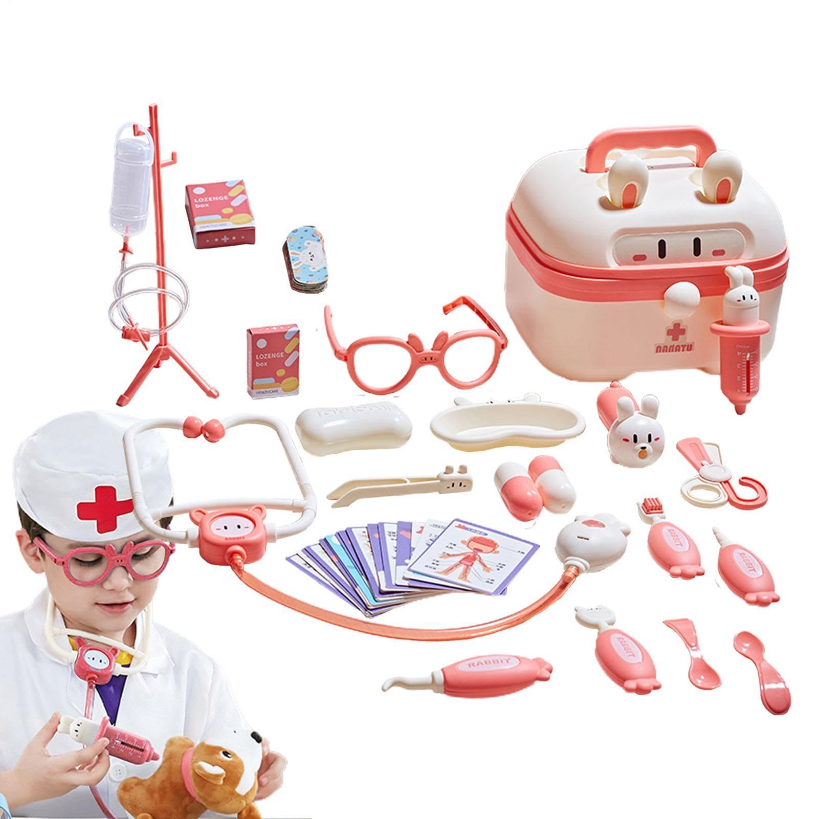 KIDS PLAY DOTTOR KIT - Retend Fing Finge Children Doctor Kit, will make this children's doctor set a fun and creative way to explore the world