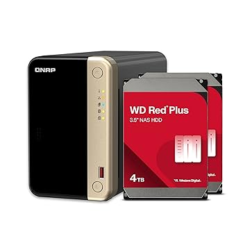 Amazon.com: QNAP TS-264-8G-24WD-US 2 Bay High-Performance