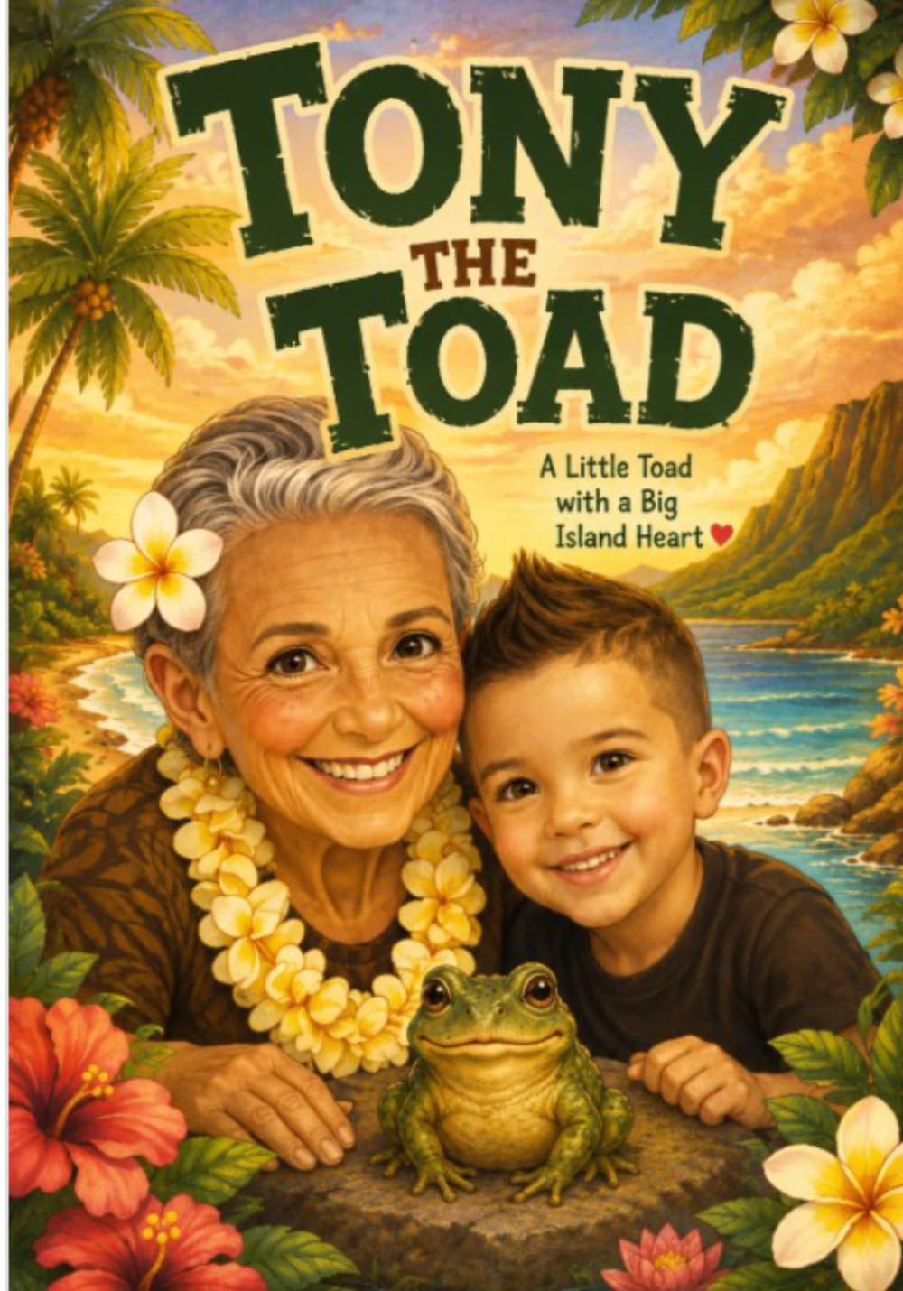 Tony the Toad: A little Toad with a Big Island Heart