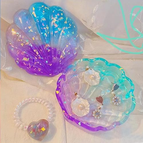 Miniatura 4 de Moldes de silicona para resina, moldes de resina epoxi con tapa, moldes de fundición de caja de bricolaje 3D, molde de caja de almacenamiento de