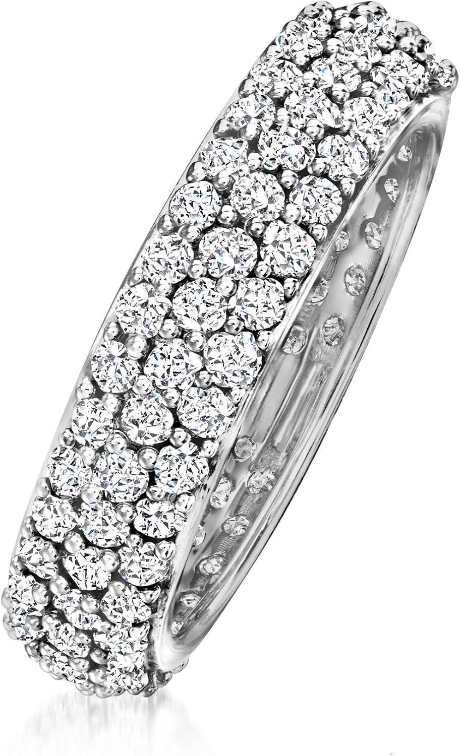 Ross-Simons Pave Diamond Eternity Band in 14kt Gold