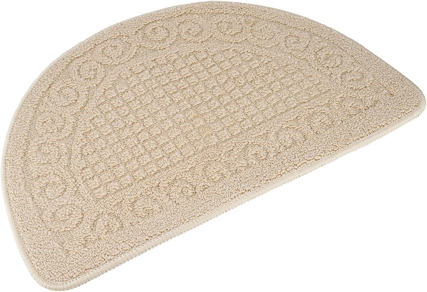 Echaprey Half Spherical Non-Slip Kitchen Toilet Rest room Doormat Ground Rug Mat Retains Your Flooring Clear Dwelling Decor (Small, Camel)