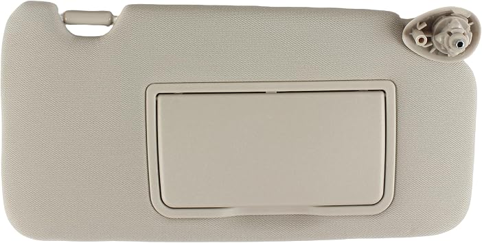 PEVEST Sun Visor with Mirror, Without Lights - Driver & Passenger Side Gray for Honda HR-V EX-EX/LX/Sport 2016-2022 | Replaces OE83230-T7W-A12ZA, 83280-T7W-A11ZA Passenger Side