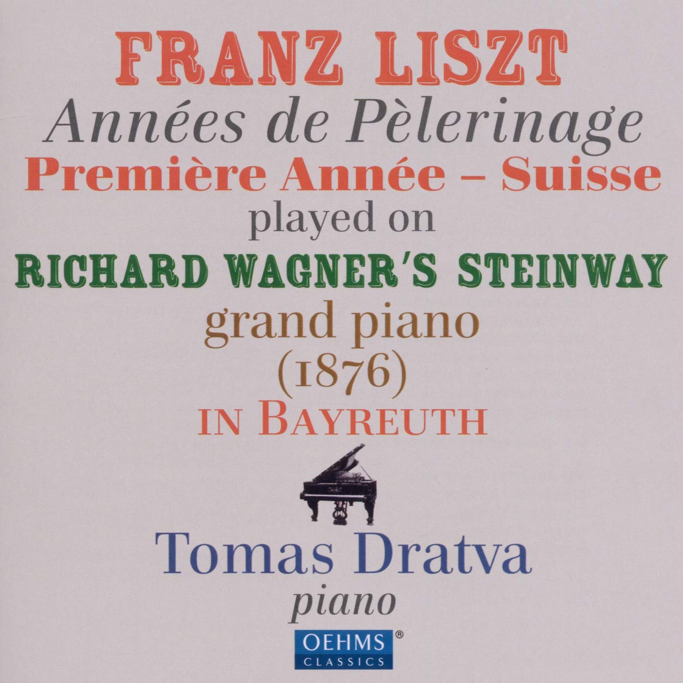 LISZT: ANNEES DE PELERINAGE