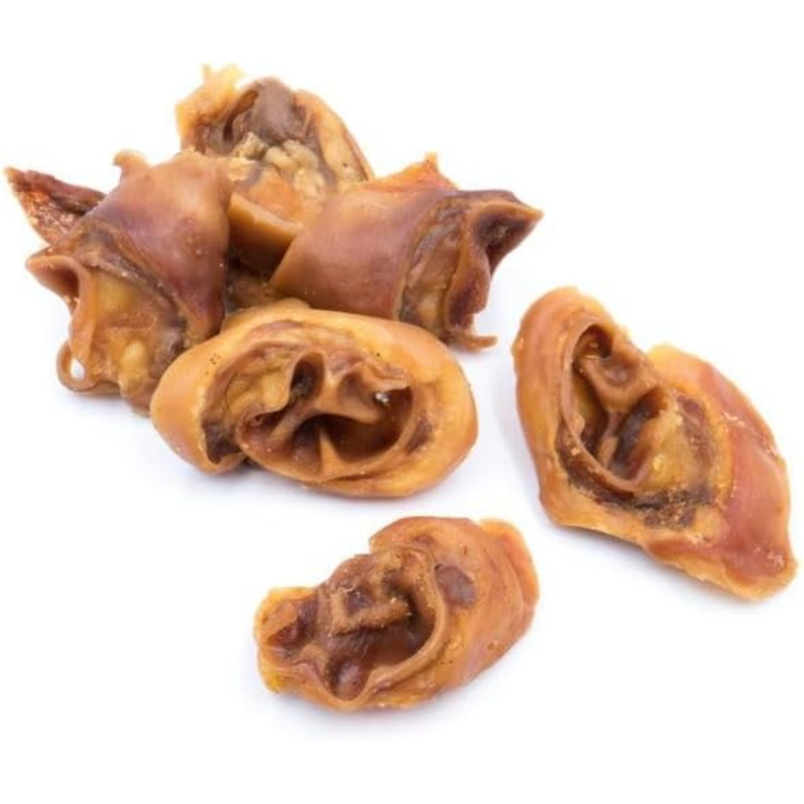 Ohrmuscheln vom Schwein für Hunde 5 kg - getrockneter Naturkauartikel - Einzelfuttermittel ohne Zusatzstoffe - knuspriger Hundesnack für langanhaltenden Kauspaß