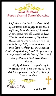 Gifts by Lulee Saint Apollonia Laminated Card