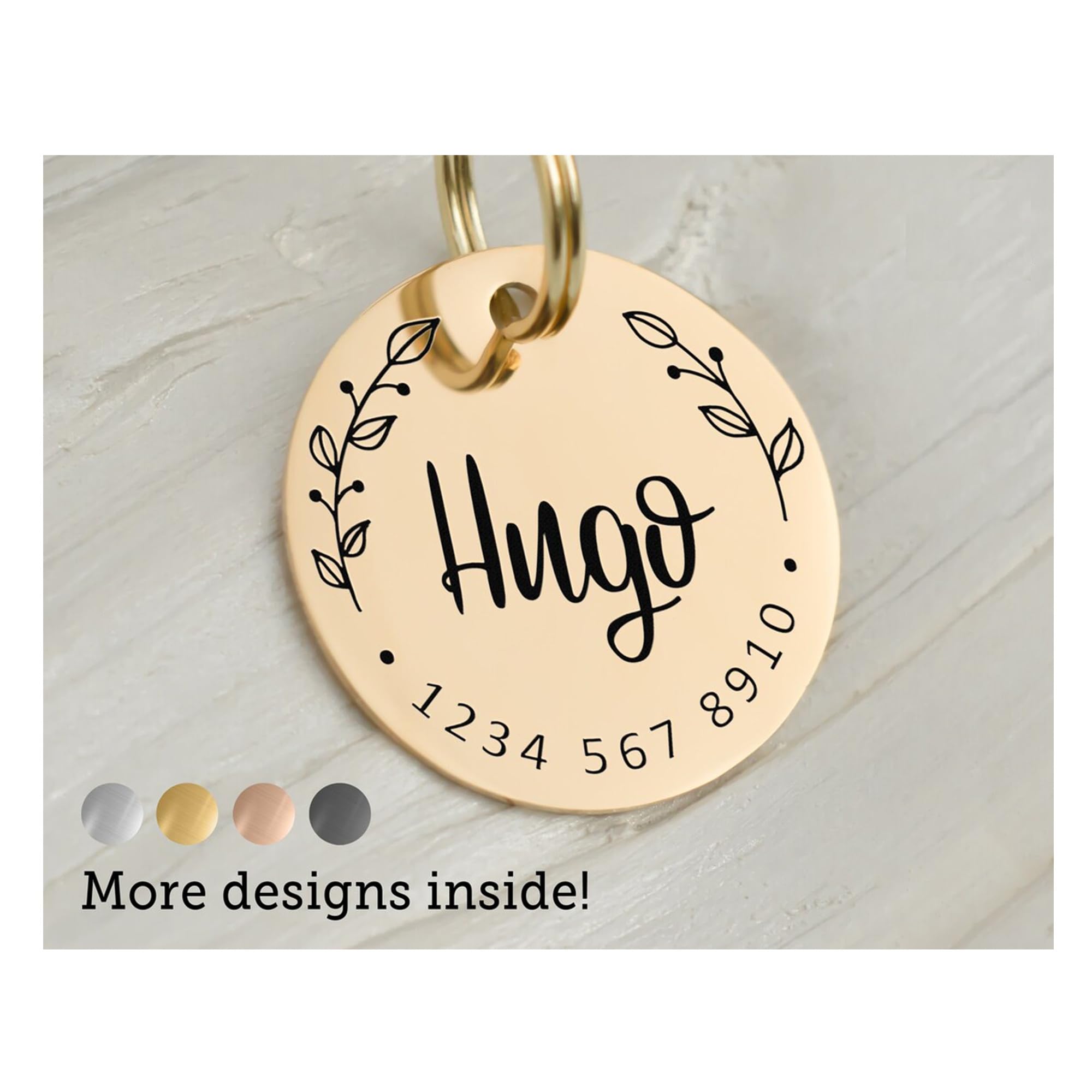 Luigi Custom Dog Tag Personalized Pet Id Tag, Cat Collar Tag, Engraved Dog Name Tag, Cute Cat Name Tag, Dog Id Tag, Pet Tag For Puppy Kitten, 1 Label