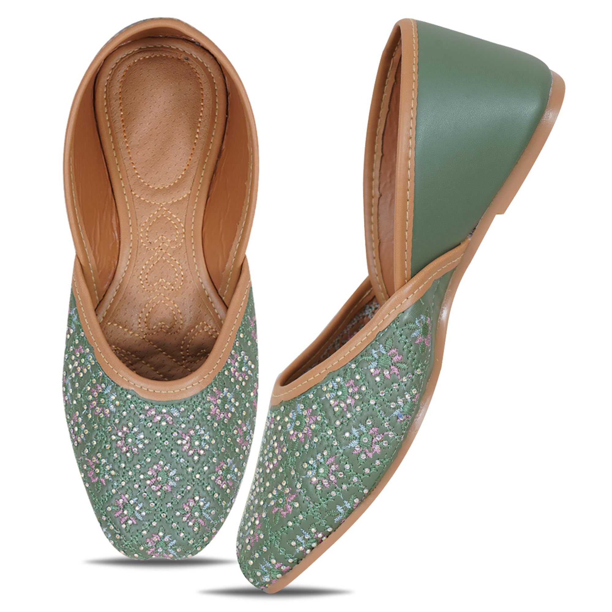 Fashion Women Stylish Casual Fancy Bellies Attractive Design Comfortable Sole for Women’s & Girl Flats-image-45