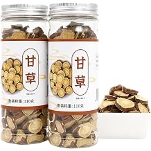 Sliced Licorice Root 220g 7.8oz, Natural & Hand-Selected, Sweet Herbal Flavor for Tea, Cooking & Herbal Remedies, Vegan, Gluten-Free