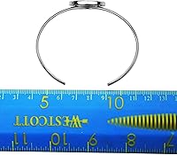 Vista 9 de 1994 Italy 20 Lire BU Uncirculated Coin Silver Plated Cuff Bracelet - Oak Branch