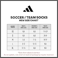 Vista 6 de adidas Rivalry 2.0 Over The Calf (OTC) Cushioned Soccer Socks (2 Pairs)