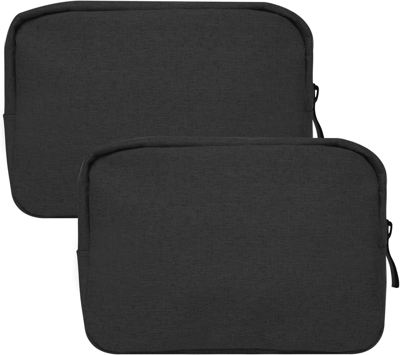 Amazon.com: HSYAMY 2 Pieces Zippered Small Bag, Nylon Mini Toiletry ...