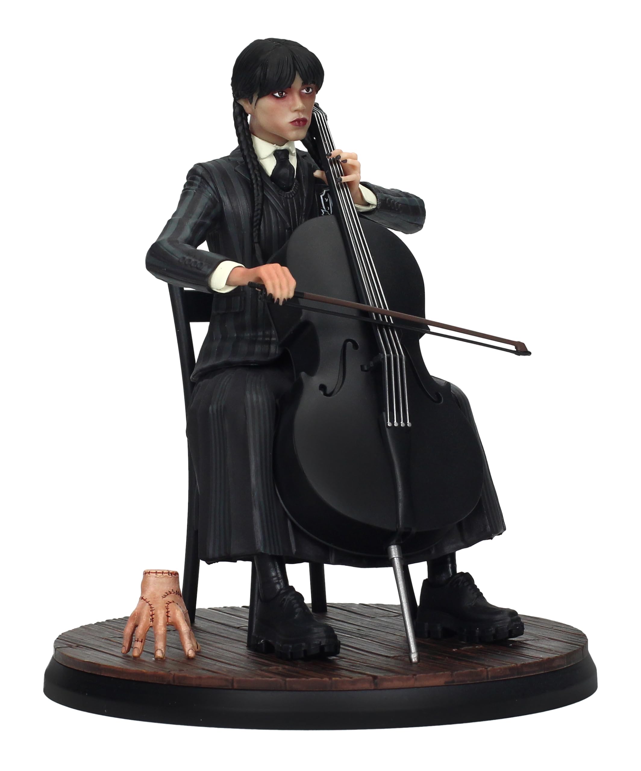 SD TOYS Wednesday Figurine with Cello 20 cm