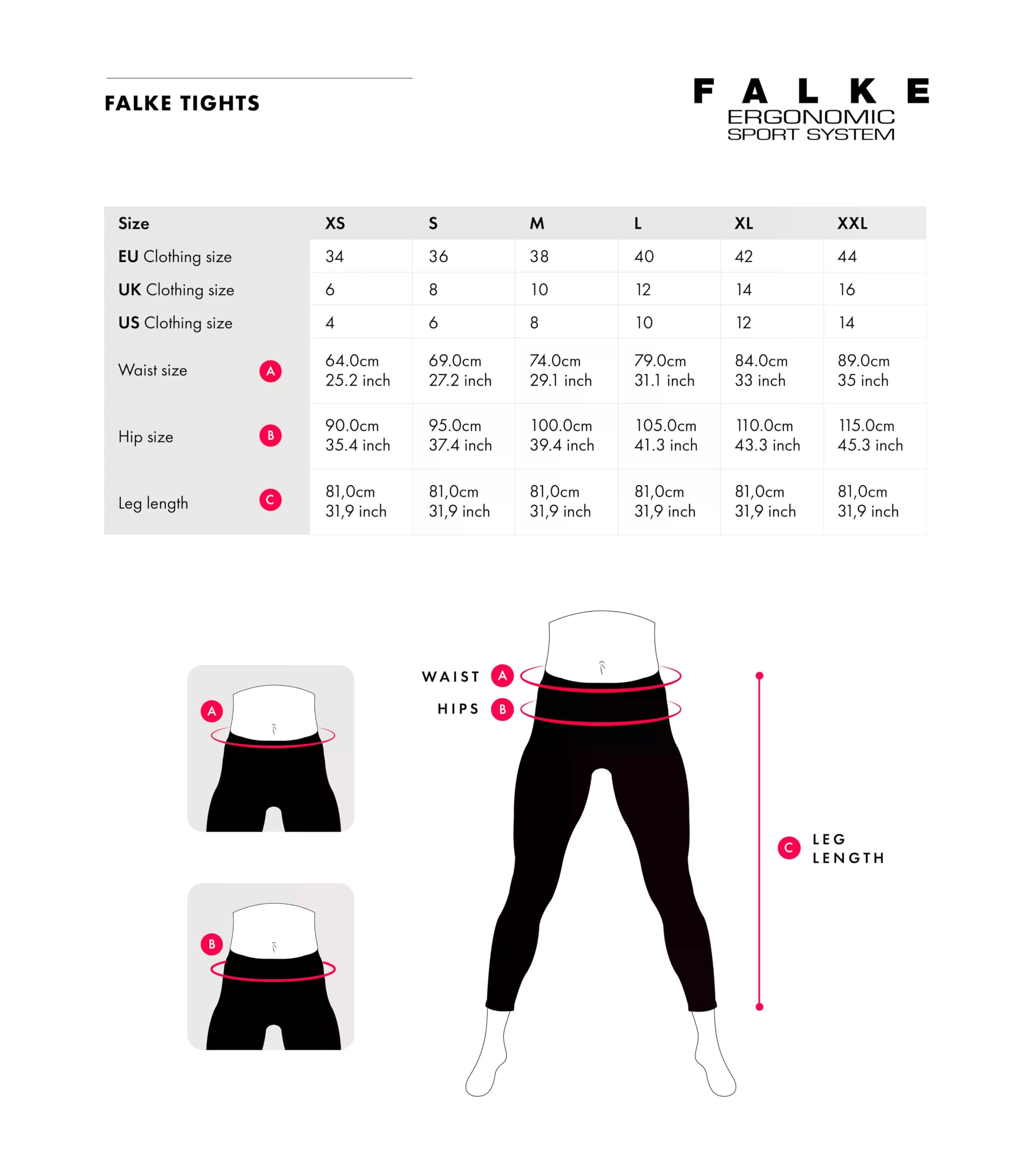FALKE Cellulite Control 7/8 Włóczka Funkcyjna Zapobiegająca Magazynowaniu Wody, 1 Sztuka - Rajstopy Kobiety