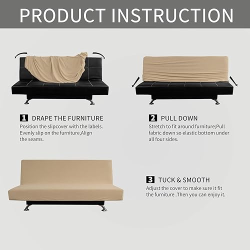 Vista 93 de Easy Going - Fundas elásticas para futón