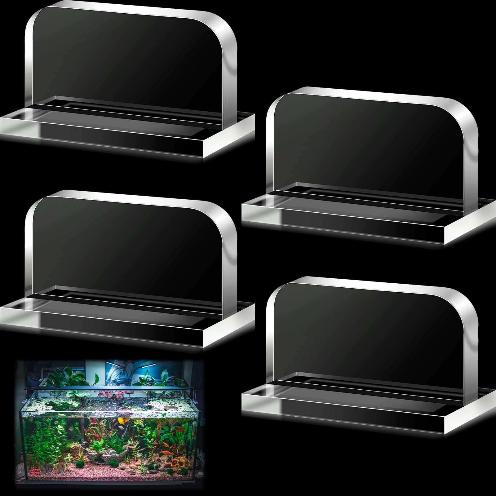 Amazon.com : 6pcs Clear Color Acrylic Aquarium Fish Tank Glass Cover