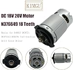 N376649 N210996 N279939 18 Remplacement des dents pour DeWALT DCD771 DCD776 | DCD771C2 Moteur à vis sans fil de forage d'outil N294159 N362741 N440316 DC 18V 20V Moteur