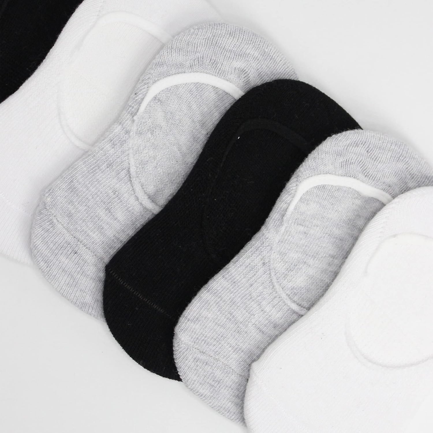 bistyle Baby No Show Socks 6 Pairs | Newborn Infant Toddlers Socks Anti-Allergic Cotton | Kids Boys Girls Low Cut Ankle Socks - Image 3