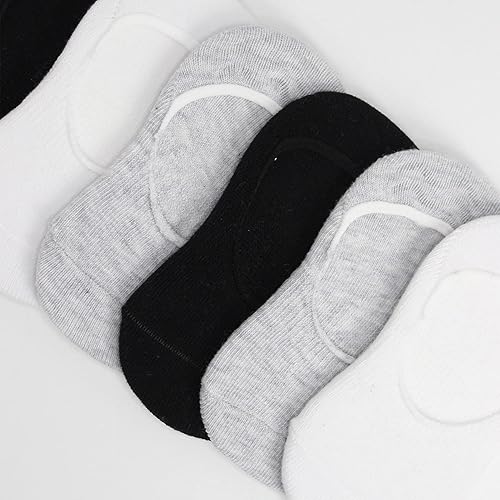 Miniatura 3 de bistyle Calcetines invisibles para bebés, 6 pares, calcetines para recién nacidos, algodón antialérgico, calcetines tobilleros de corte bajo para