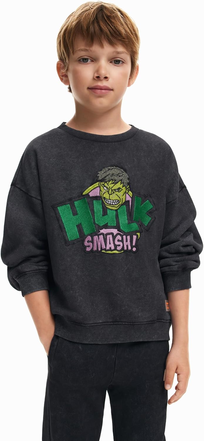 Desigual Boys' Boy Knit Sweat Long Sleeve