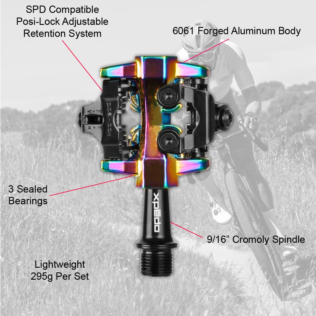 Amazon.com : XPEDO CXR Clipless Bicycling Pedals | Dual-Sided