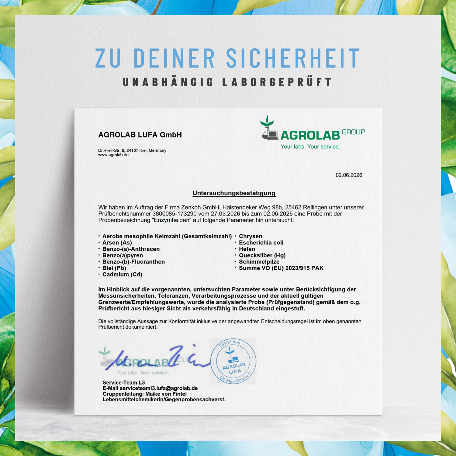 NATURTREU® Verdauungsenzyme (Digestive Enzyme) - Enzymhelden: Enzym Komplex mit Protease, α-Amylase & Lipase - 120 vegane Kapseln - in Deutschland produziert & laborgeprüft