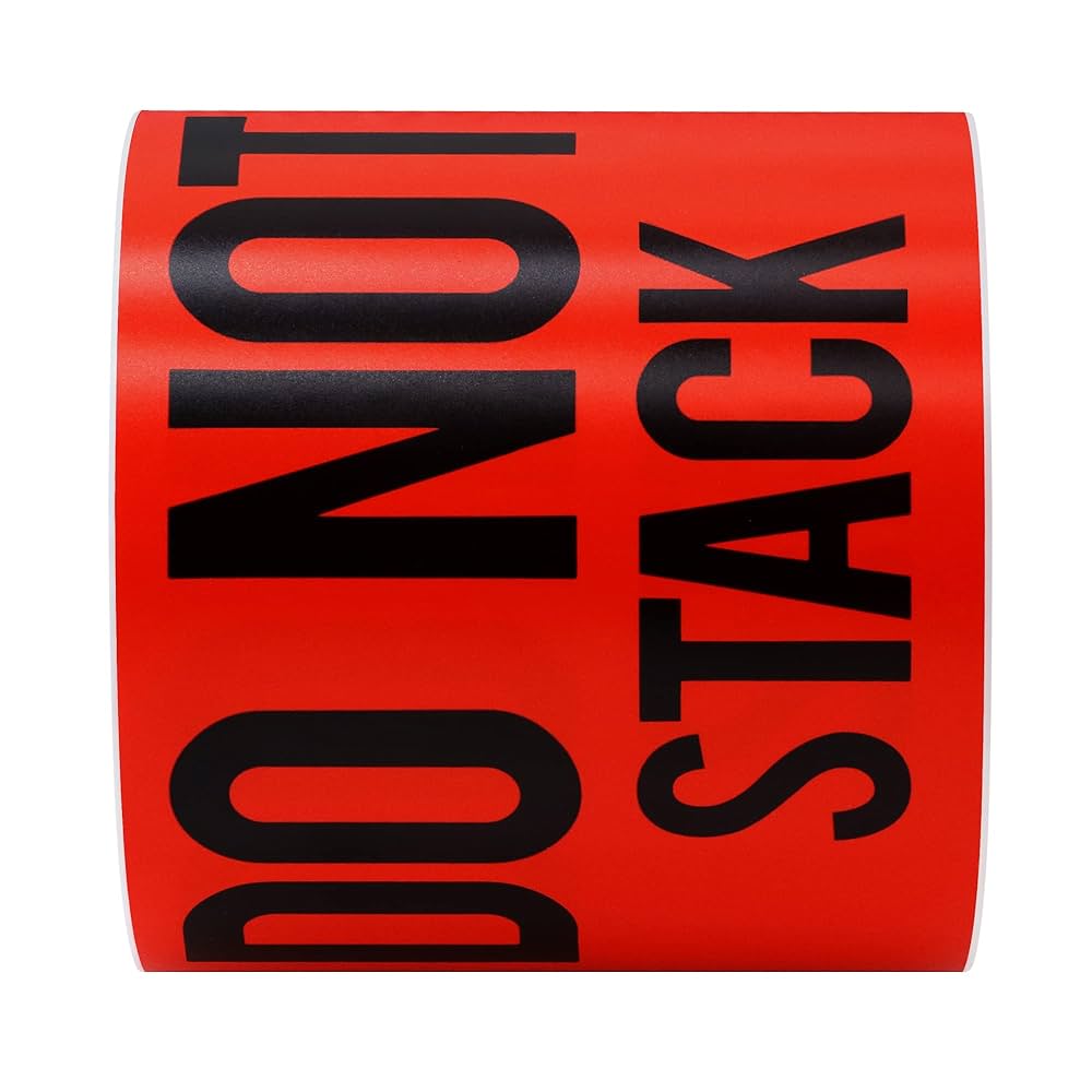 Amazon | Hybsk 76*127mm Do not Stack 出荷および梱包用の出荷