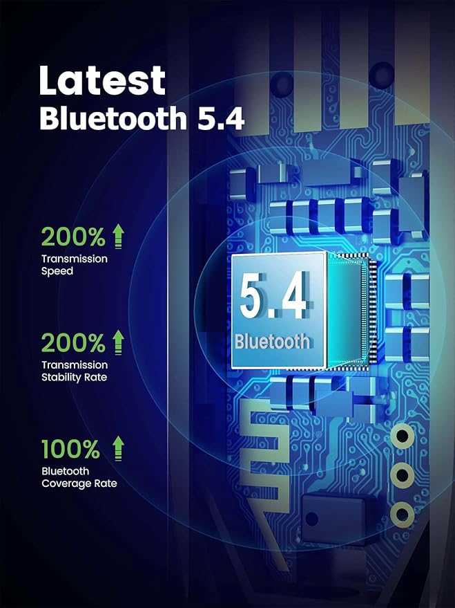 Adaptador Bluetooth 5.4 para Auto, Manos Libres y Música miniatura 5