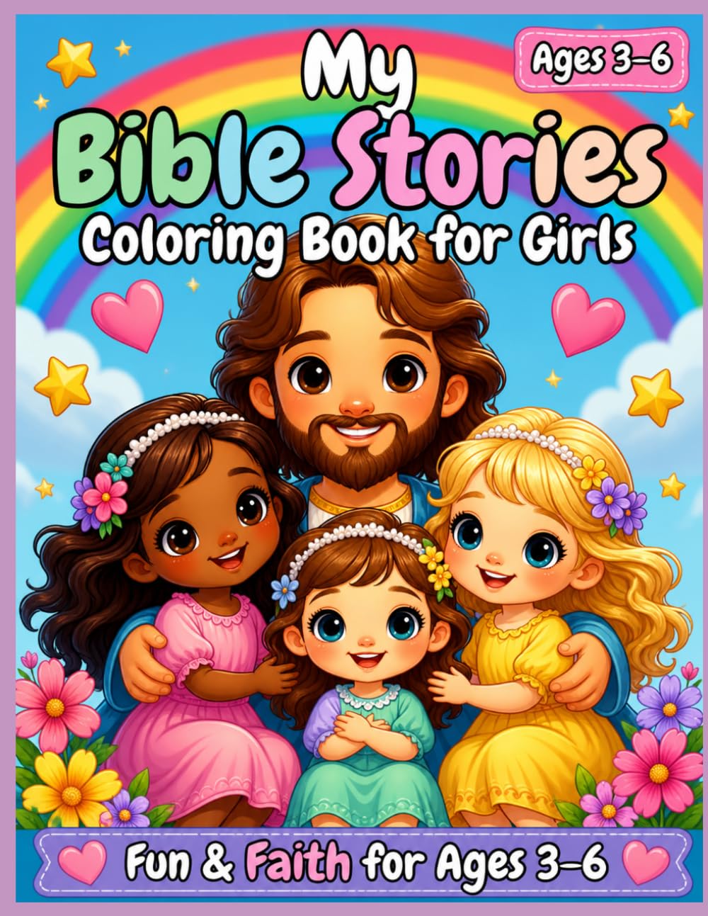 My Bible Stories: Coloring Book for Girls