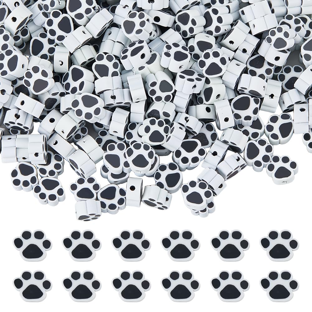 Fabrication de bijoux colliers bracelets avec perles en argile polymère à motifs animaux