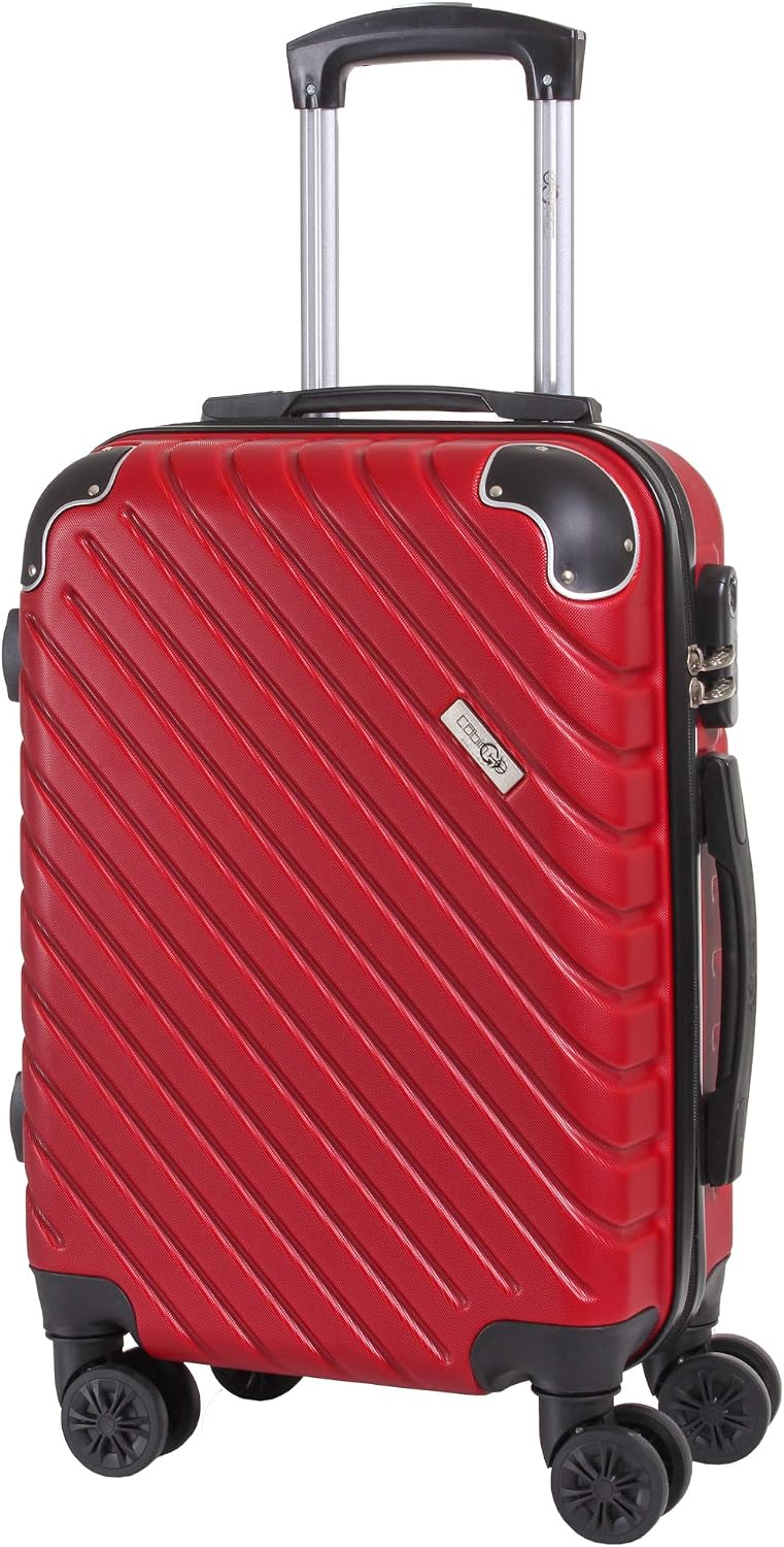 Bagaglio a mano CABIN GO MAX 5595 Trolley Borsone da viaggio con ruote  trolley bagaglio 37 litri grande leggero urban-earth.co.uk