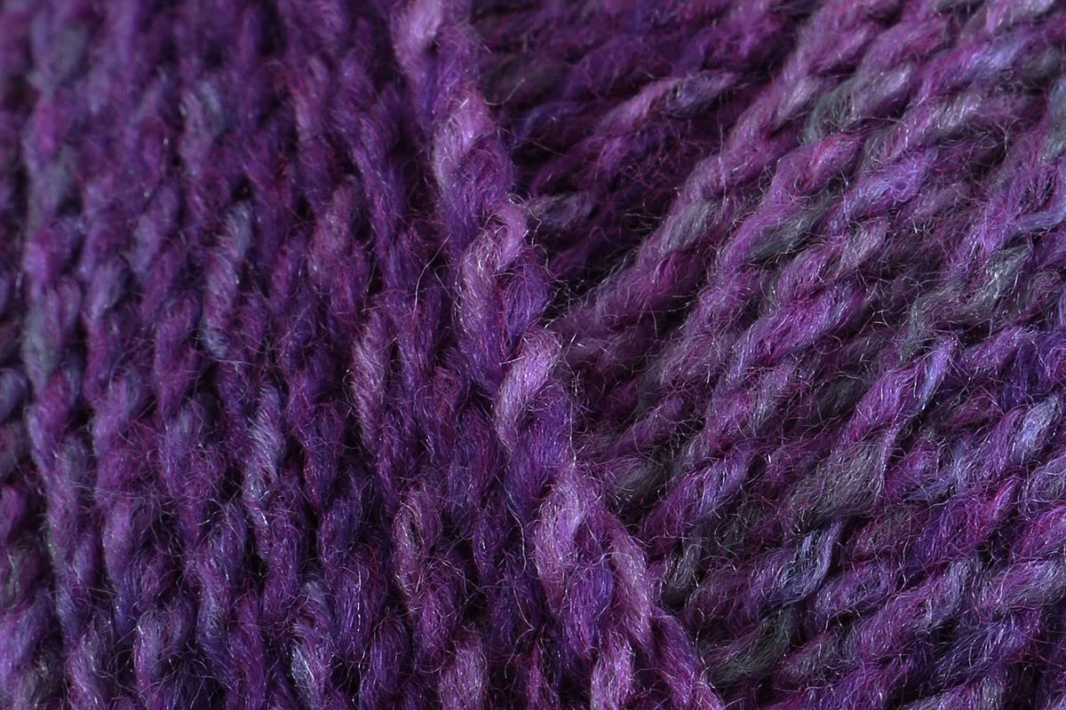 James C Brett Marble Chunky Crochet Yarn 100% Acrylic Wool for Knitting & Crochet - 200g Ball - (MC34) - Single (1 Ball)