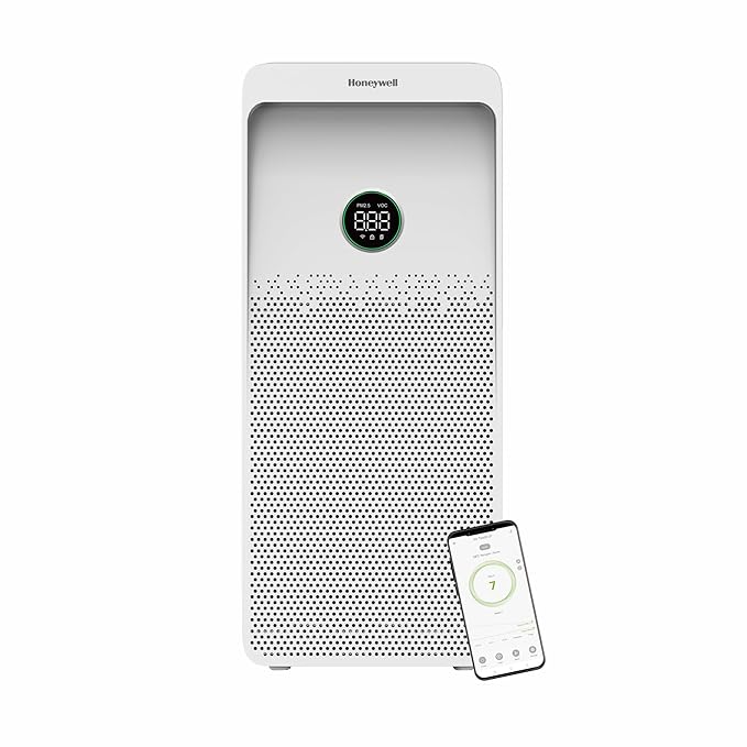 Honeywell Air Purifier For Home, 5 Stage Filtration, Covers 1085sq.ft