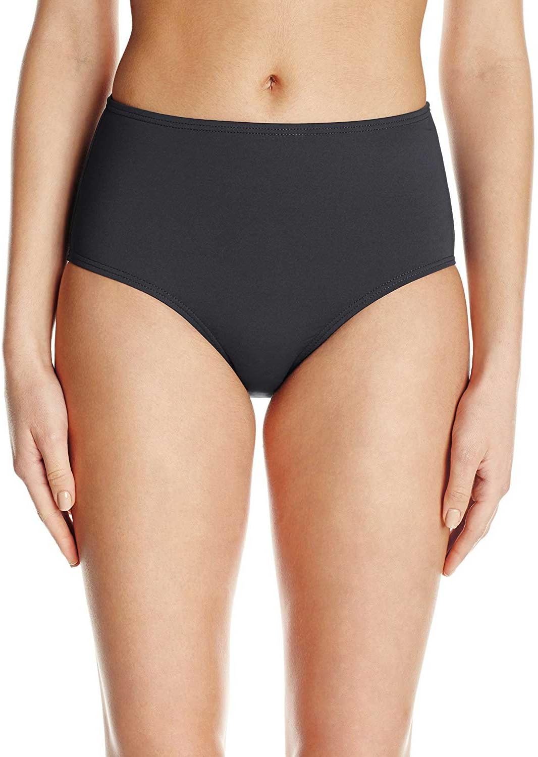 Anne Cole Women's Live in Color Tummy Control High-Waist Power Mesh Bikini Bottom
