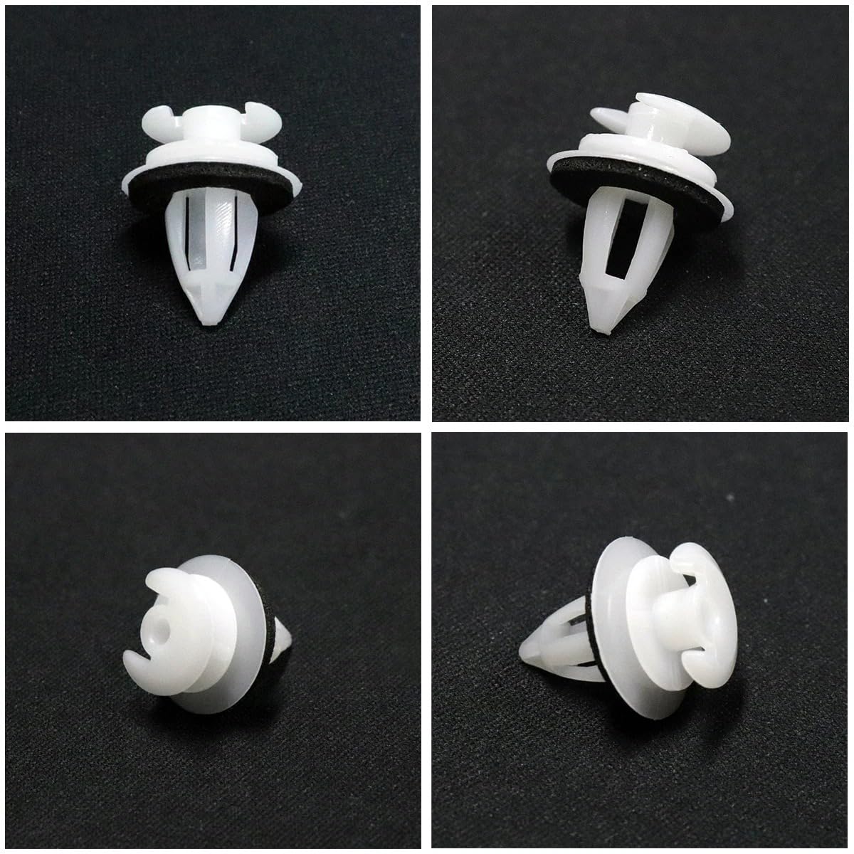 10X SÄULEN- CLIPS de Fixation Garniture Porte pour mercedes 8mm Hauteur 18mm EUR 16,04 - FR